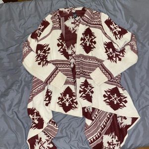 Tribal Patterned Cardigan